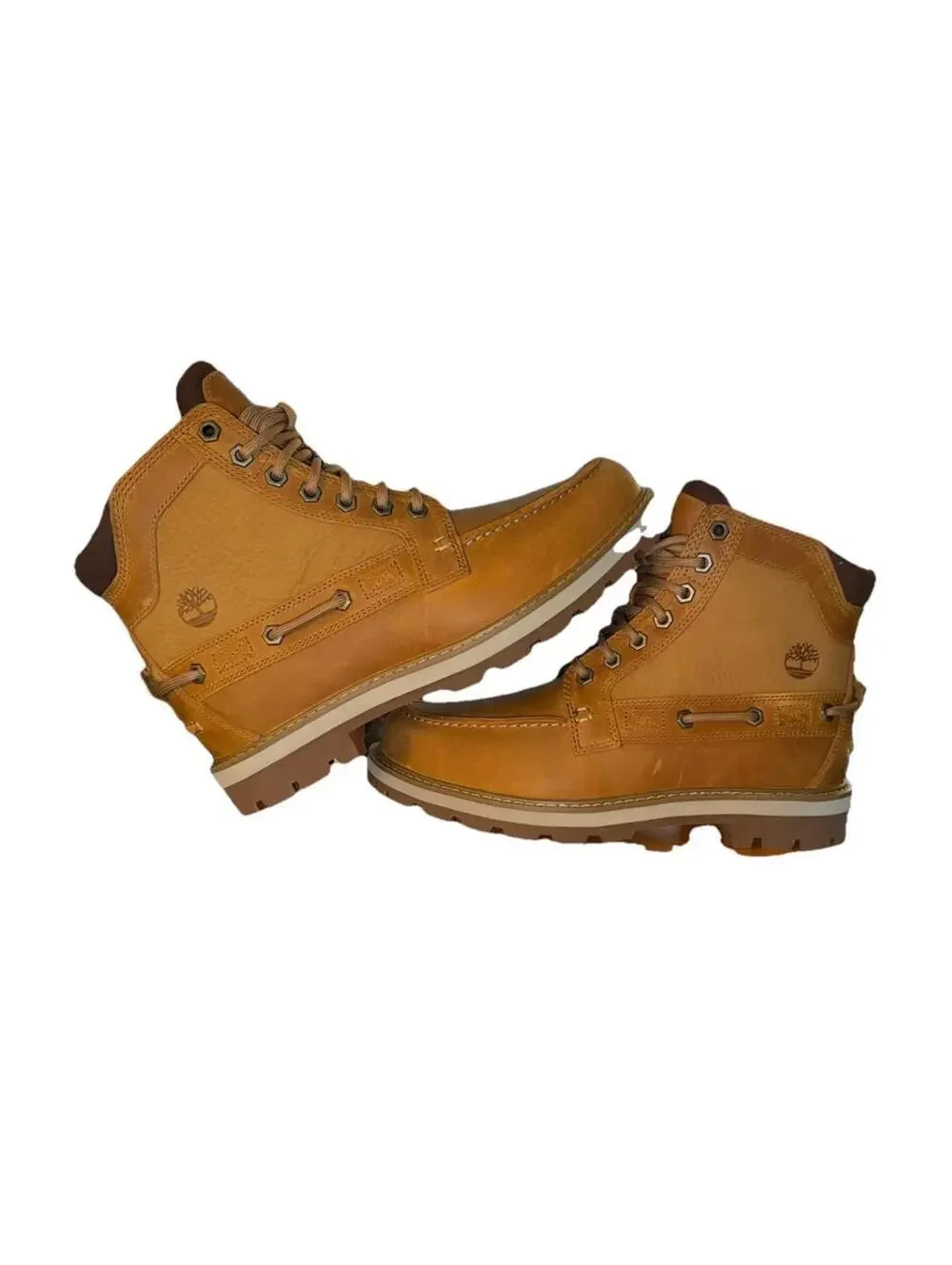 Mens Timberland Britton Road Wheat Full Grain Boot Size 7.5M